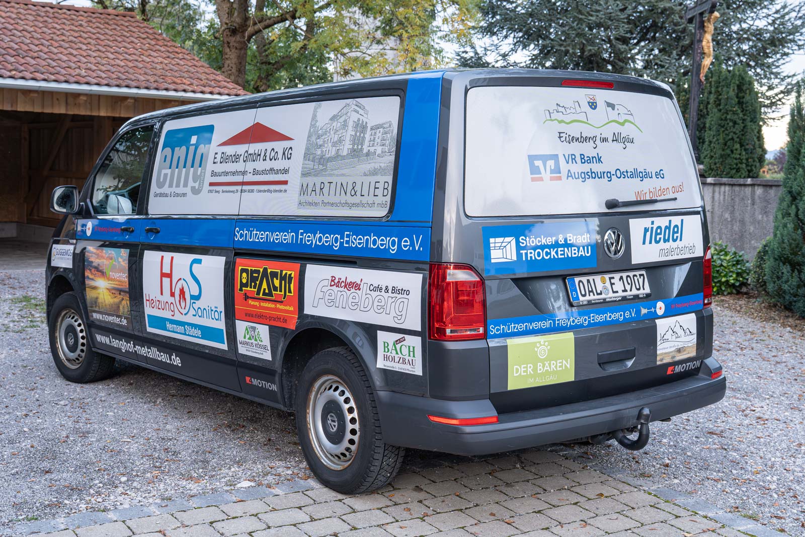 Vereinsbus SV Freyberg-Eisenberg